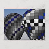 Luftballons Postkarte (Vorderseite)