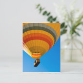 Luftballons Postkarte (Stehend Vorderseite)