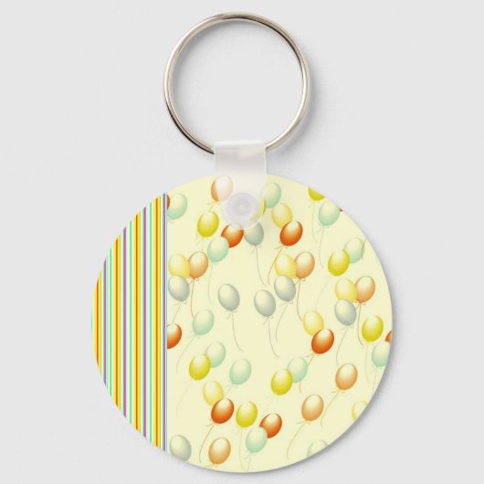 Luftballons Schlüsselanhänger (Vorderseite)