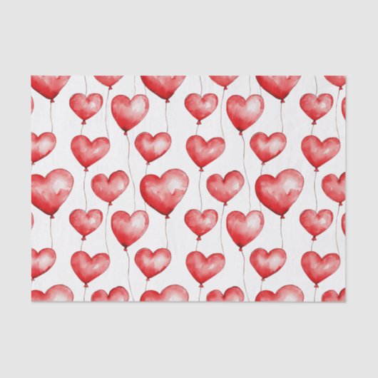 Luftballons Seidenpapier (Vorderseite)