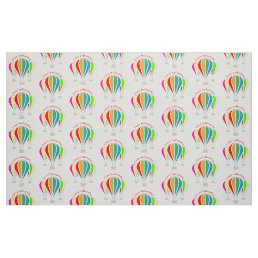 Luftballons Stoff (Fat Quarter (45,7 x 55,9 cm))