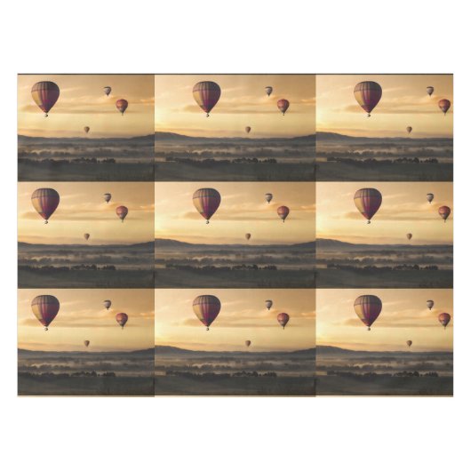 Luftballons Tischdecke (Vorderseite (Horizontal))