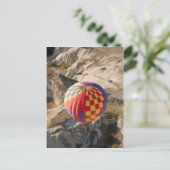 Luftballons über Kappadokien Postkarte (Stehend Vorderseite)