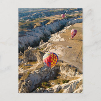 Luftballons über Kappadokien Postkarte