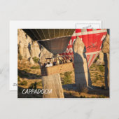 Luftballons über Kappadokien Postkarte (Vorne/Hinten)