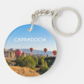 Luftballons über Kappadokien Schlüsselanhänger (Rückseite)