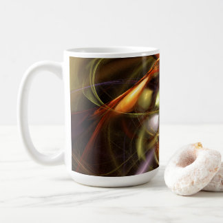 Luftballons und Bänder Abstrakt Kaffeetasse