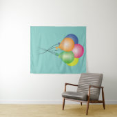 Luftballons Wandteppich (Beispiel (Horizontal))
