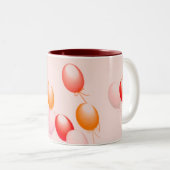 Luftballons Zweifarbige Tasse (VorderseiteRechts)