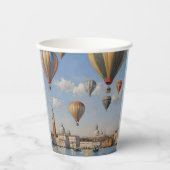 Luftballooning über venezianische Ölfarbe, Pappbecher (Vorderseite)