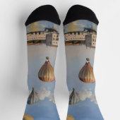 Luftballooning über venezianische Ölfarbe, Socken (Oben)