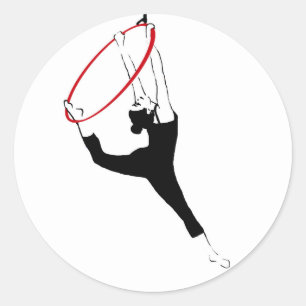 Luftband-Aufkleber Runder Aufkleber