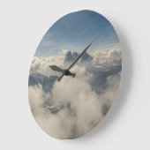 Luftberg Große Wanduhr (Winkel)