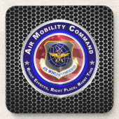 Luftbewegungskommando Getränkeuntersetzer (Vorderseite)