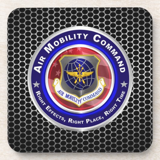 Luftbewegungskommando Getränkeuntersetzer (Vorderseite)