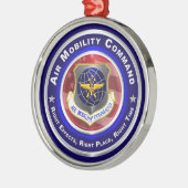Luftbewegungskommando - Weihnachten Ornament Aus Metall (Links)