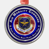 Luftbewegungskommando - Weihnachten Ornament Aus Metall (Vorne)