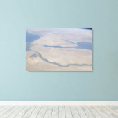 Luftbild Ägyptens und der Sinai-Halbinsel Leinwanddruck (Insitu (Holzboden))