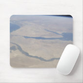 Luftbild Ägyptens und der Sinai-Halbinsel Mousepad (Mit Mouse)