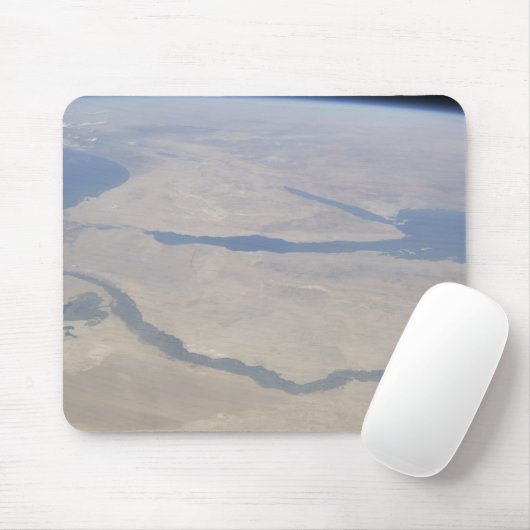 Luftbild Ägyptens und der Sinai-Halbinsel Mousepad (Mit Mouse)