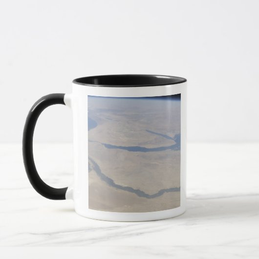 Luftbild Ägyptens und der Sinai-Halbinsel Tasse (Links)