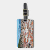 Luftbild auf Split City - Dalmatien, Kroatien Gepäckanhänger (Vorderseite vertikal)