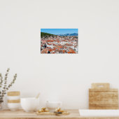 Luftbild auf Split City - Dalmatien, Kroatien Poster (Küche)