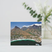 Luftbild der Atlantikküste mit Klifton Postkarte (Stehend Vorderseite)