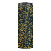 Luftbild der Bäume Thermosbecher (Rückseite)