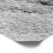 Luftbild der Berge Poster (Ecke)