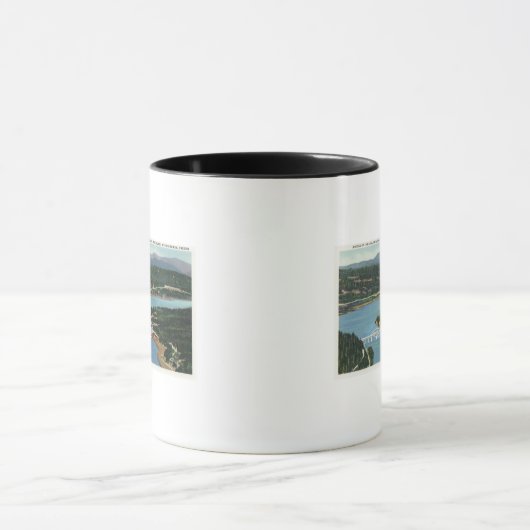 Luftbild der Brücke der Götter Tasse (Zentrum)