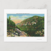 Luftbild der Fischkrechtengründe, Saranac Inn Postkarte (Vorderseite)