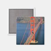 Luftbild der Golden Gate Bridge im Freien Magnet (Vorderseite/Rückseite)