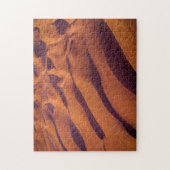 Luftbild der goldenen Orangen Wüstendünen Puzzle (Vertikal)
