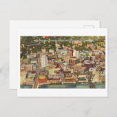 Luftbild der Großen Rapids, Michigan, Vintag Postkarte (Vorne/Hinten)