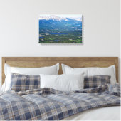 Luftbild der Jasperseen - Kanada Leinwanddruck (Insitu (Schlafzimmer))