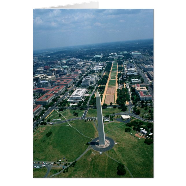 Luftbild der National Mall (Vorne)