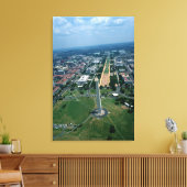 Luftbild der National Mall Leinwanddruck (Insitu (Wohnzimmer))