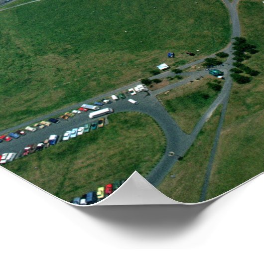 Luftbild der National Mall Poster (Ecke)