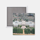 Luftbild der Nationalgalerie der Kunst Magnet (Vorderseite/Rückseite)