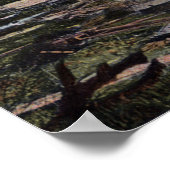 Luftbild der Papiermeilen Poster (Ecke)