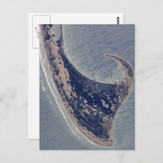 Luftbild der Provinz Postkarte (Vorne/Hinten)