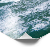 Luftbild der Schwarzmeerküste von Istanbul, Fotodruck (Ecke)