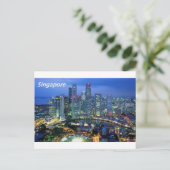Luftbild der Singapore-Angie Postkarte (Stehend Vorderseite)