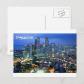 Luftbild der Singapore-Angie Postkarte (Vorne/Hinten)