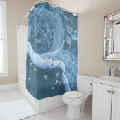 Luftbild der Sitzwellen Duschvorhang (Beispiel)