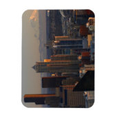Luftbild der Skyline der Stadt Seattle 2 Magnet (Vertikal)