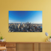 Luftbild der Skyline von Seattle Leinwanddruck (Insitu (Wohnzimmer))