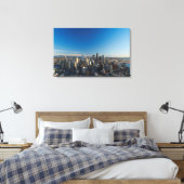 Luftbild der Skyline von Seattle Leinwanddruck (Insitu (Schlafzimmer))