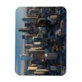 Luftbild der Skyline von Seattle Magnet (Vertikal)